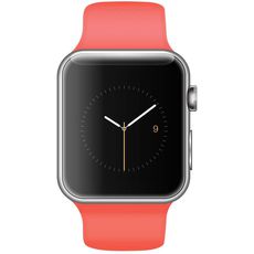 Apple Watch Sport with Sport Band (38 ) Silver Aluminum/Pink