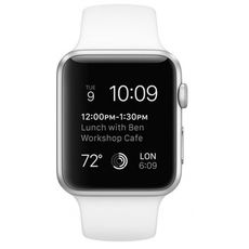 Apple Watch Sport with Sport Band (42 ) Silver Aluminum/White