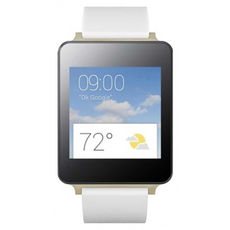 LG G Watch W100 White Gold