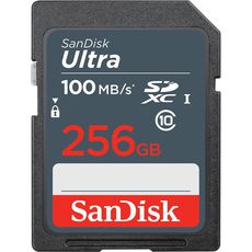   MicroSD 256gb 100/100 MB/s SDXC Sandisk Ultra UHS-I class10 + SD 