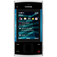 Nokia X3 Silver Blue