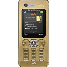 Sony Ericsson W880i Classic Gold