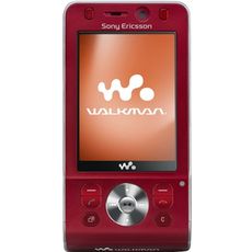 Sony Ericsson W910i Hearty Red