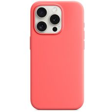 - iPhone 15 Pro Max 6.7 Silicone Case MagSafe Guava