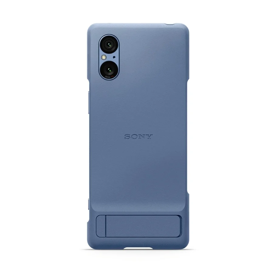    Sony Xperia 5 V Blue Style Cover with Stand