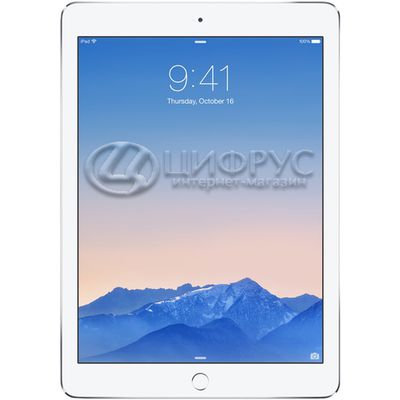Apple iPad Air_2 128Gb Wi-Fi + Cellular Silver White - 