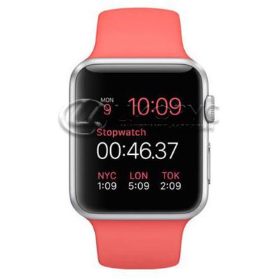 Apple Watch Sport with Sport Band (42 ) Silver Aluminum/Pink - 