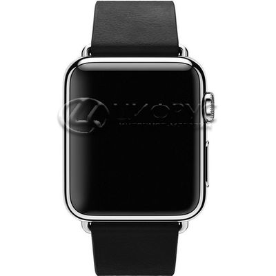 Apple Watch with Modern Buckle (38 ) Stainless Steel/Black - 