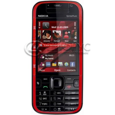 Nokia 5730 XpressMusic Black Red - 
