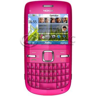 Nokia C3 Hot Pink - 