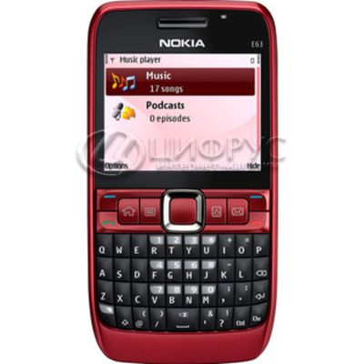 Nokia E63 Ruby Red - 