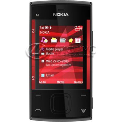 Nokia X3 Black Red - 