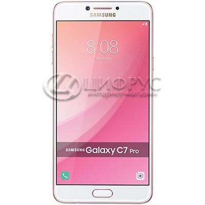 Samsung Galaxy C7 Pro 64Gb Dual LTE Pink Gold - 
