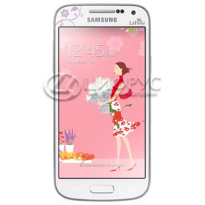 Samsung Galaxy S4 Mini I9192 Duos La Fleur White - 