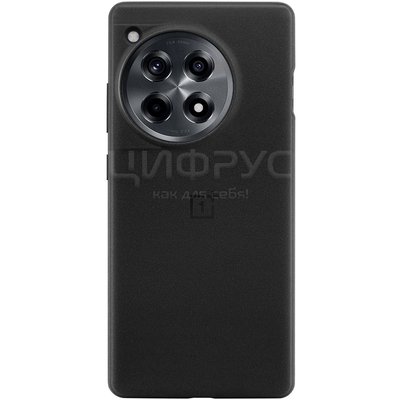    OnePlus 12R/Ace3 Sandstone Bumper Case Black - 