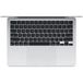 Apple MacBook Air 13 2024 (Apple M3, RAM 8GB, SSD 256GB, Apple graphics 8-core, macOS) Silver (MRXQ3) - 