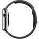 Apple Watch with Sport Band (38 ) Stainless Steel/Black - 