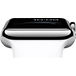 Apple Watch with Sport Band (38 ) Stainless Steel/White - 