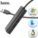HUB   HOCO Premium HB42 USB-A (USB3.0x3 +RJ45) - 
