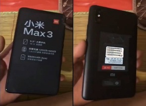  Xiaomi Mi Max 3       