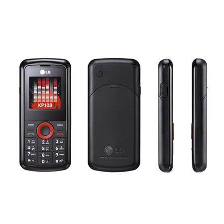 LG KP108 - недорогой мобильный телефон с 1,52-дюймовым дисплеем