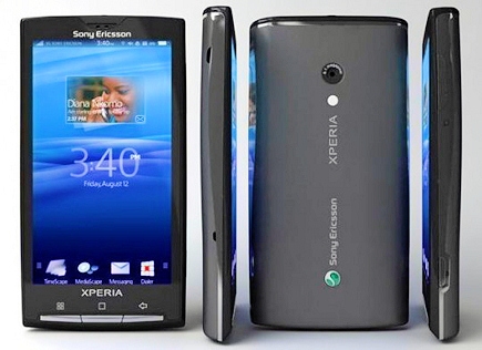 В России стартуют продажи телефона Sony Ericsson XPERIA X10