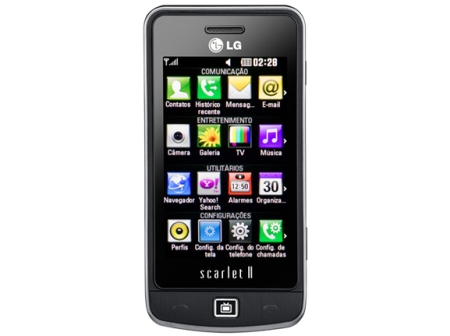 LG GM600 Scarlet II - мобильный телефон с цифровым ТВ-приемником