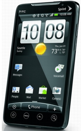 HTC EVO 4G выйдет 4 июня