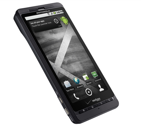 Motorola представила смартфон Droid X