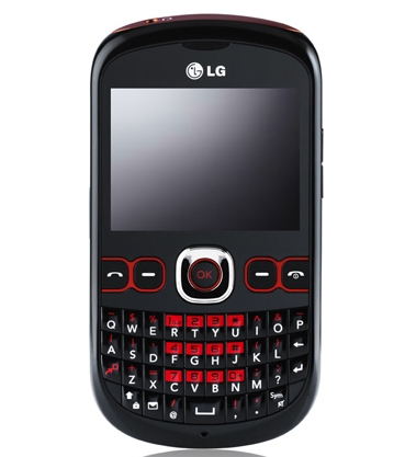 LG Town C300 - телефон с QWERTY-клавиатурой