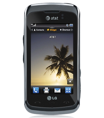 LG Encore - моноблок с сенсорным 3-дюймовым дисплеем