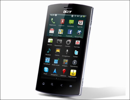 Acer представила Android-смартфон Liquid Metal