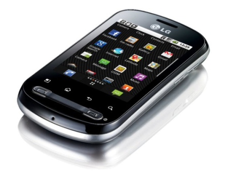 LG Optimus Me P350 - "гуглофон" среднего класса