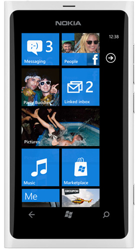 � ������� � ��������� �������� ����� Nokia Lumia 800