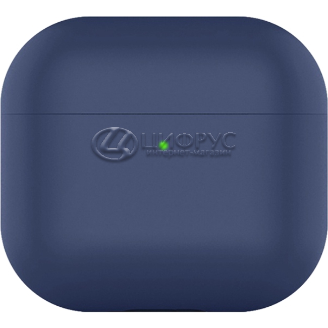 Купить Чехол для AirPods 3 темно-синий 0.8mm Deppa в Москве – Чехол для ...