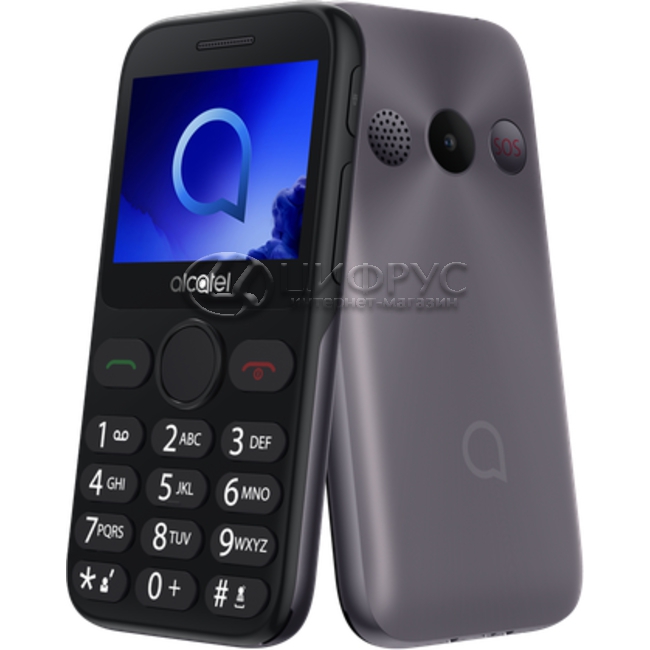 Купить Alcatel 2019G Metallic Grey (РСТ) в Москве – цена Алкатель 2019G ...