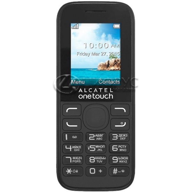 Купить Alcatel OT-1052D Dual Black (РСТ) в Москве – цена Алкатель Ot ...