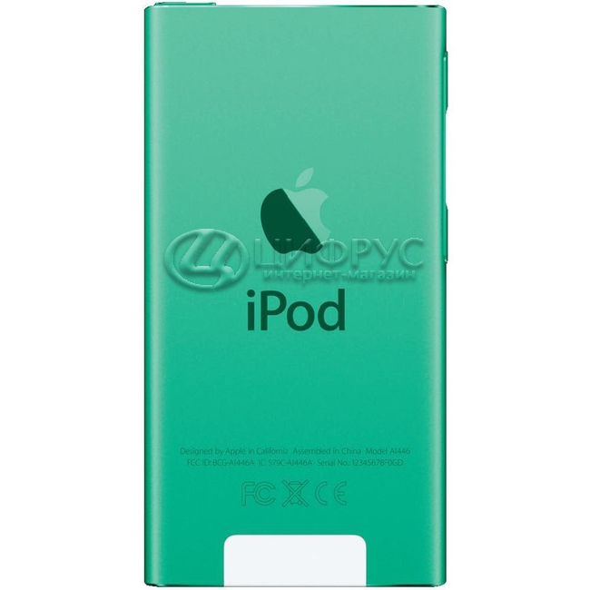 Технические характеристики: Apple iPod nano 7 16Gb Green