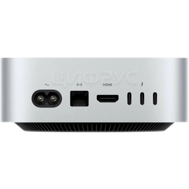 Купить Apple Mac Mini 2024 (Apple M4, RAM 24Gb, SSD 512Gb, 10-CPU