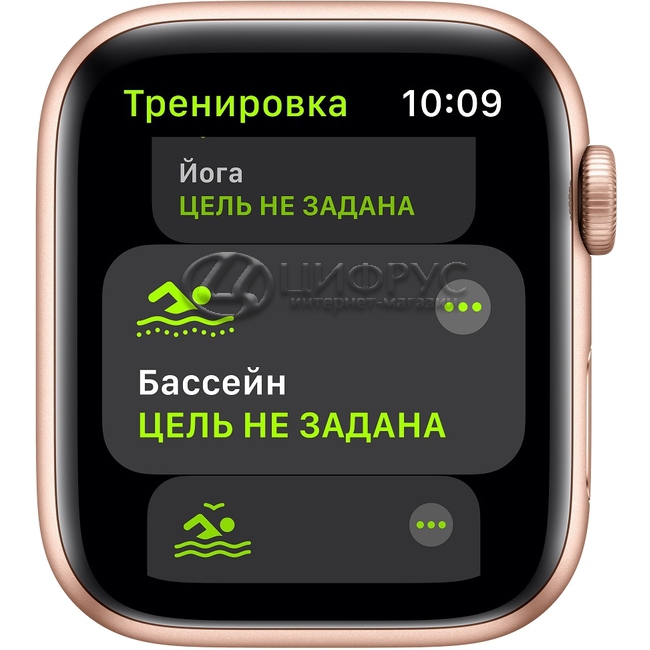 Технические характеристики: Apple Watch SE GPS 44mm Aluminum Case with  Sport Band Gold/Pink (MYDR2RU/A)