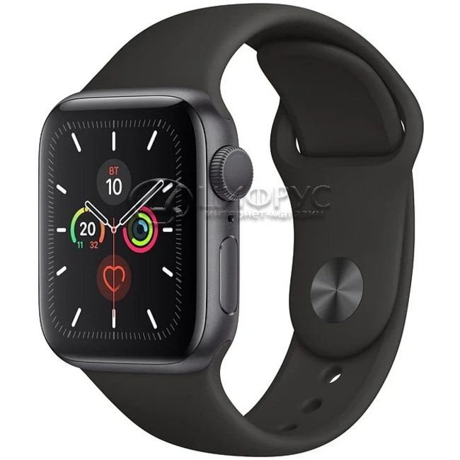 Купить Apple Watch Series 5 GPS 44mm Aluminum Case with Sport Band  Grey/Black в Москве – Apple Watch Series 5 GPS 44mm Aluminum Case with  Sport Band Grey/Black по лучшей цене в