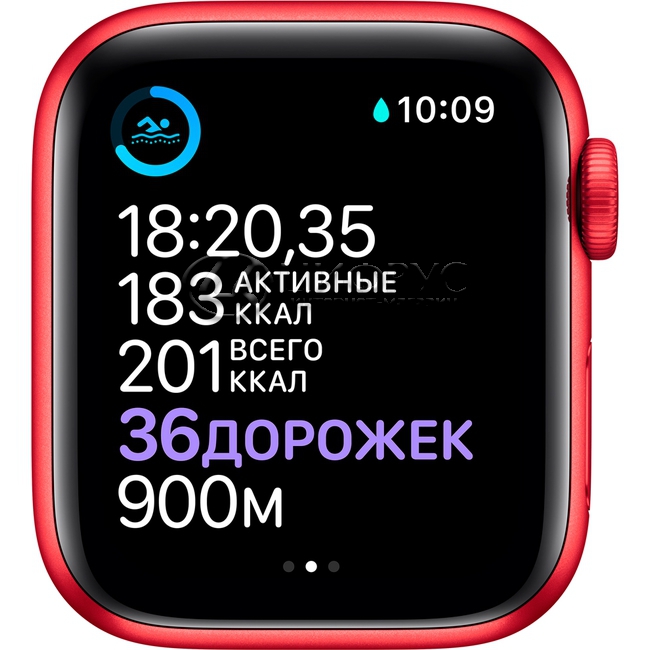 Купить Apple Watch Series 6 GPS 44mm Aluminum Case with Sport Band Red  (РСТ) в Москве – Apple Watch Series 6 GPS 44mm Aluminum Case with Sport  Band Red (РСТ) по лучшей