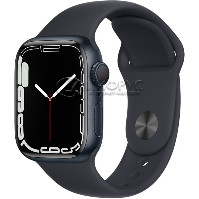 Aluminium space grey top with black sport band