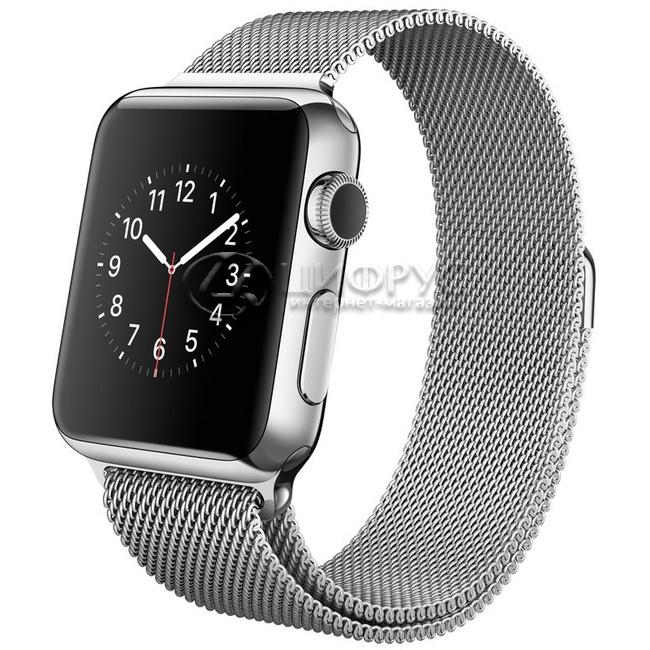 Apple Watch with Milanese Loop 42 Stainless Steel