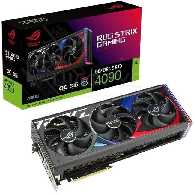 Купить Asus GeForce RTX 4090 24Gb ROG-STRIX-RTX4090-24G-GAMING РСТ