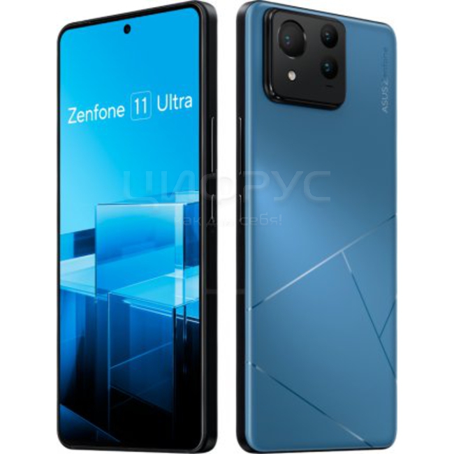 Купить Asus Zenfone 11 Ultra 256Gb+12Gb Dual 5G Blue (Global) (Уценка ...