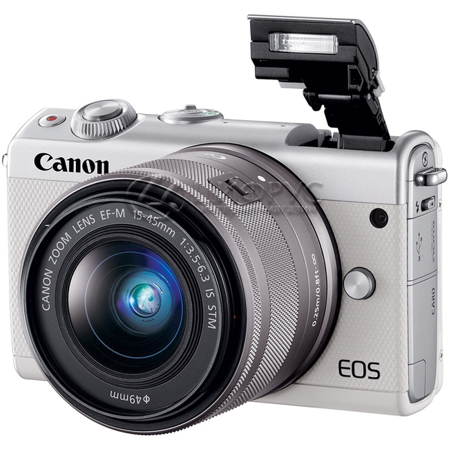 Купить Canon EOS M100 Kit EFM 1545mm f/3.56.3 STM White в Москве
