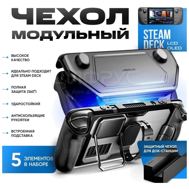 Купить Комплект аксессуаров ModCase for Steam Deck (накладка
