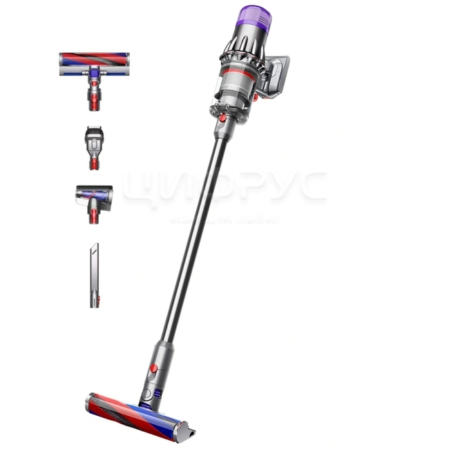 Купить Dyson V10 Slim Fluffy (SV18) Nickel/Nickel (Никель) в