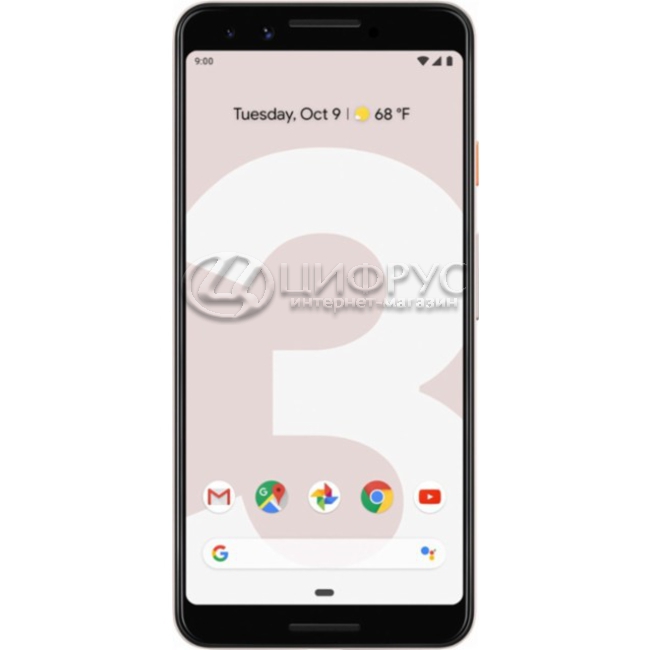 Технические характеристики: Google Pixel 3 128Gb+4Gb LTE Pink